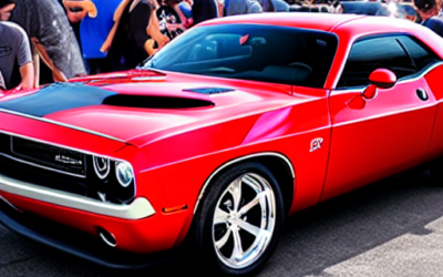 a Cool Dodge Challenger Hellcat I Saw at a Local Car Show