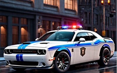 Small Town 2023 Dodge Challenger SXT Police Car!