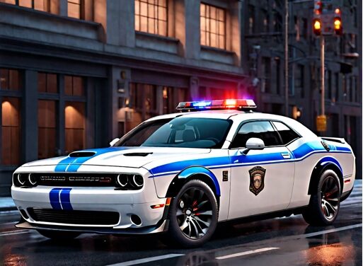 Small Town 2023 Dodge Challenger SXT Police Car!