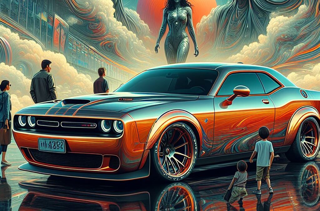 An Enchanted Island Where the Dodge Challenger Reigns Supreme
