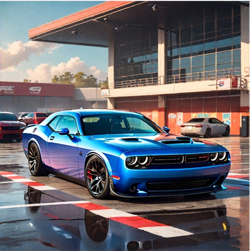 High School Student With His 2008 Dodge Challenger