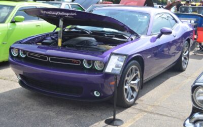 Purple Dodge Challenger