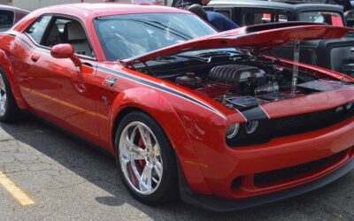 Red Dodge Challenger