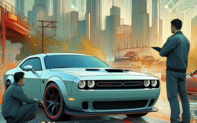Exploring Detroit’s Sport Arenas in My Trusty Dodge Challenger