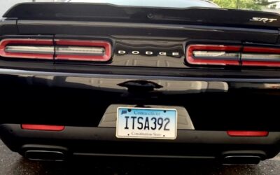 Dodge Challenger Vanity Tag Ideas