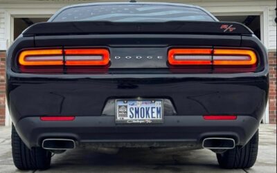 Dodge Challenger Personal License Plates