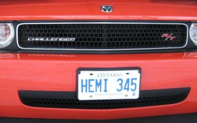 Ideas For Dodge Challenger Vanity License Plate