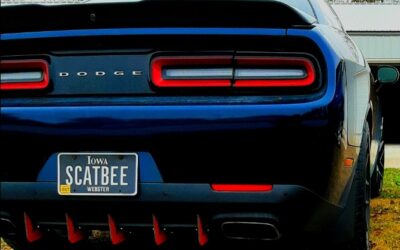 Personalized Dodge Challenger Vanity License Plates Tags