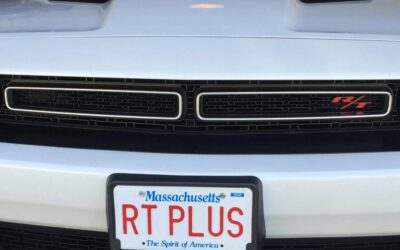 Dodge Challenger Ideas: Personalized License Tags