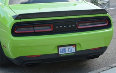 Neat Dodge Challenger Personal Plates
