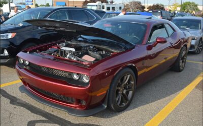 Dodge Challengers Cruisin’ Downriver at The Fort Street Cruise 2026