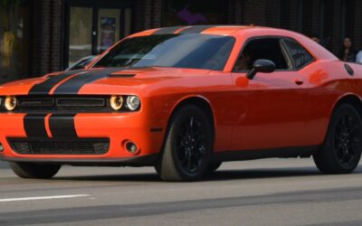 Dodge Challengers at Cruisin US 12 Michigan Avenue Cruise 2026